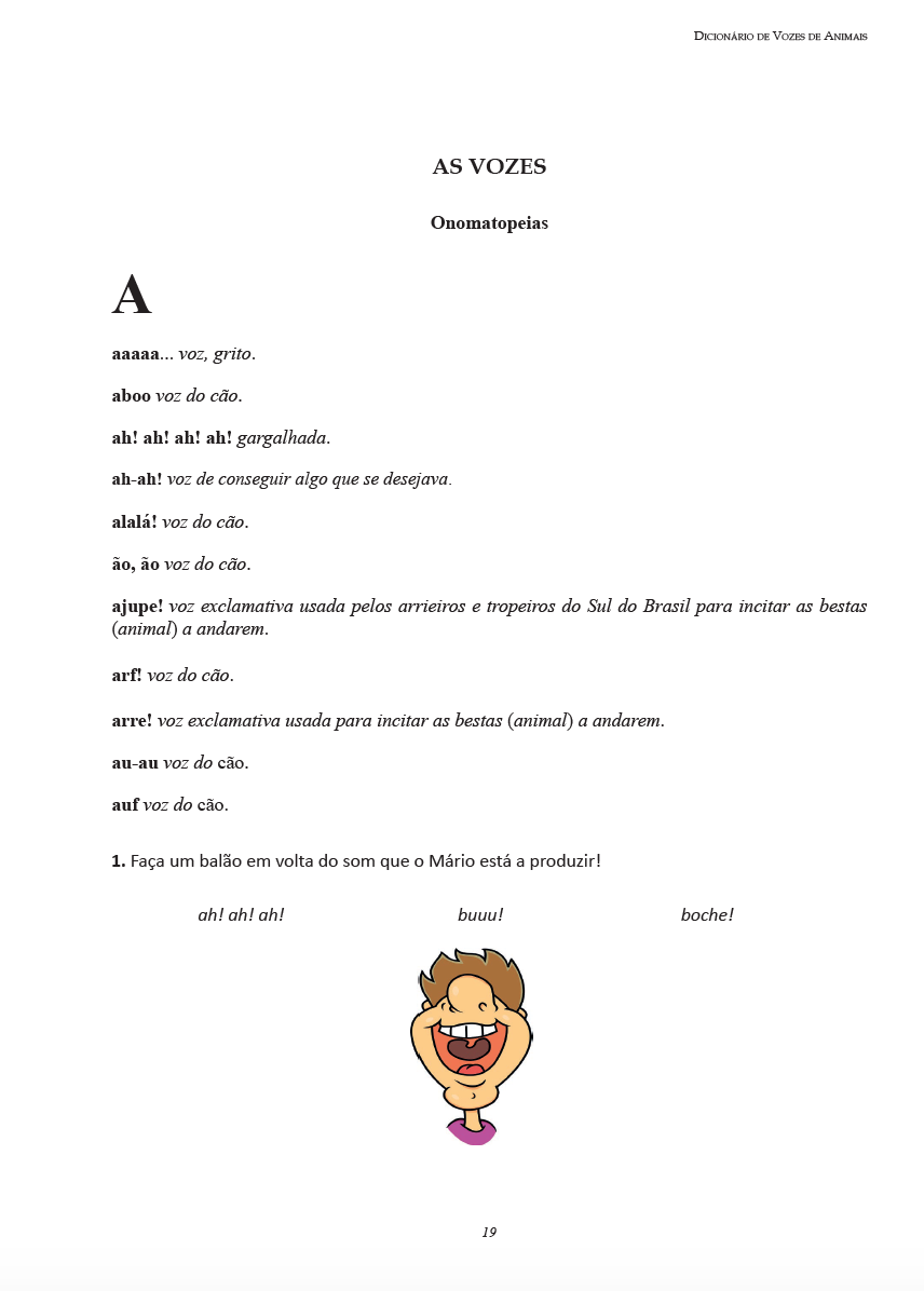 Dicionário de Vozes de Animais - Image 3