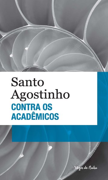 Capa do livro Contra os acadêmicos de Santo Agostinho em português do Brasil