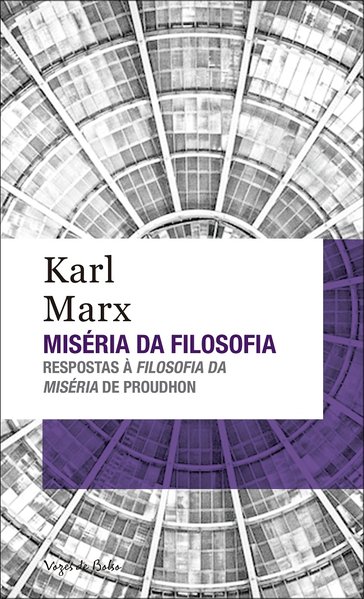 Miséria da filosofia - Ed. Bolso