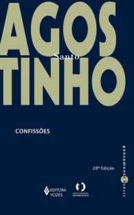 Capa do livro CONFISSÕES de SAnto Agostinho em português do Brasil