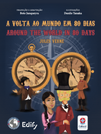 A volta ao mundo em 80 dias (versão português e inglês)