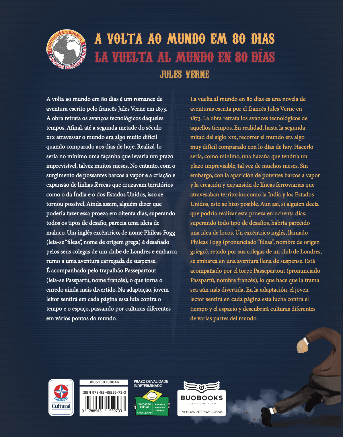 A Volta ao mundo em 80 dias versão português espanhol