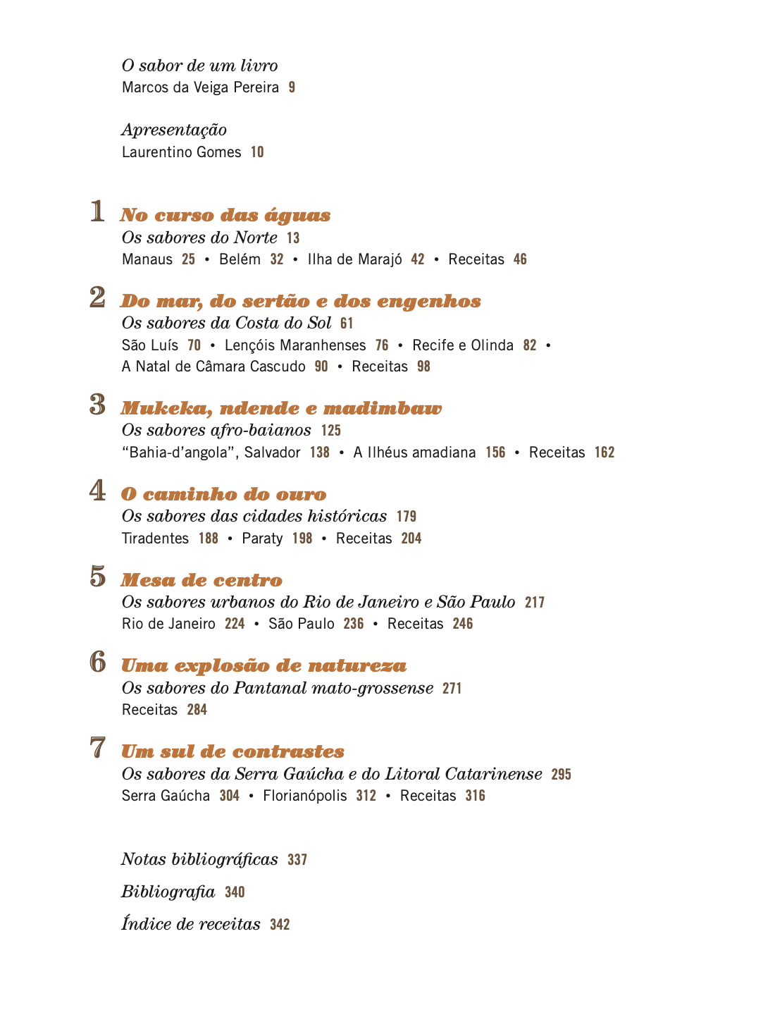 Sabor do Brasil - um livro sobre a culinária brasileira