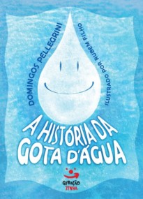 Capa do livro infantil A história da gota d'água