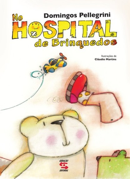 Capa do livro infantil No hospital de brinquedos