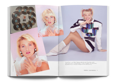 Miolo com fotos do livro Memórias de Xuxa Meneguel