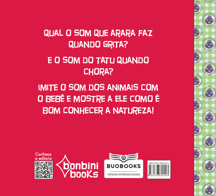 Capa do livro EU VI UM BICHINHO