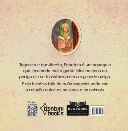 Capa do livro Papagaio Pepetela