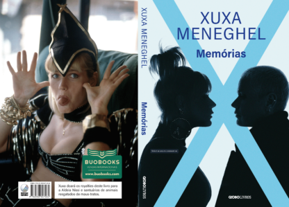 Contracapa 1989 do livro Memórias de Xuxa Meneguel