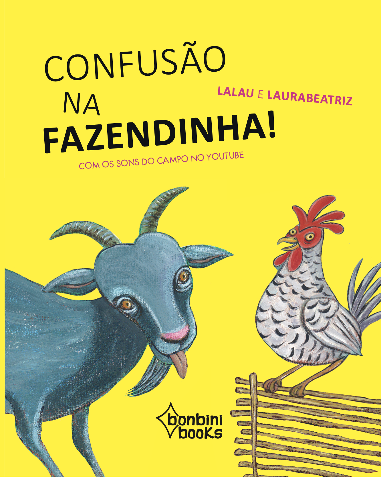 Capa do livro Confusão na fazendinha