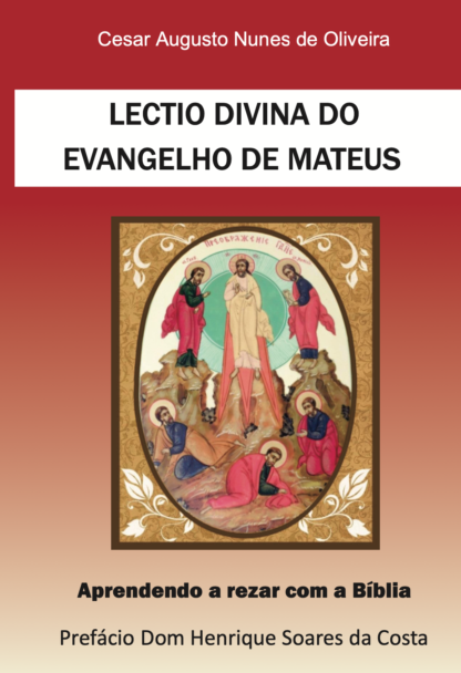 Capa do livro Lectio Divina do Evangelho de Mateus