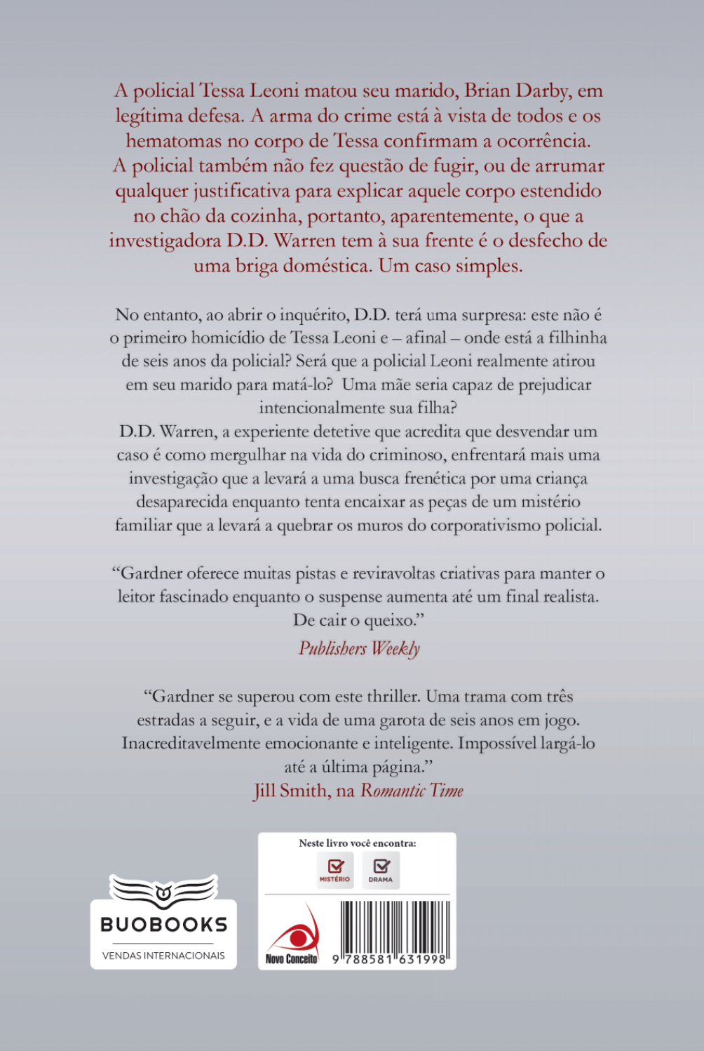 Capa do livro Sangue na neve