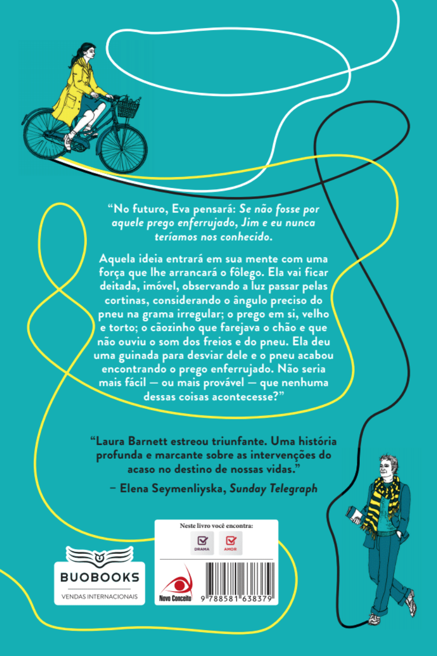 Contracapa do livro Três vezes nós