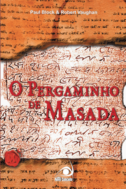 Capa do livro O pergaminho de Masada