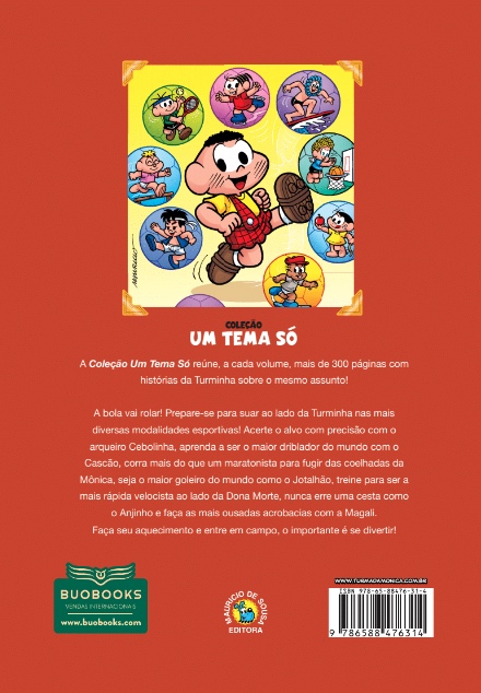 Coleção Um Tema Só – Cascão – Esportes - Image 2