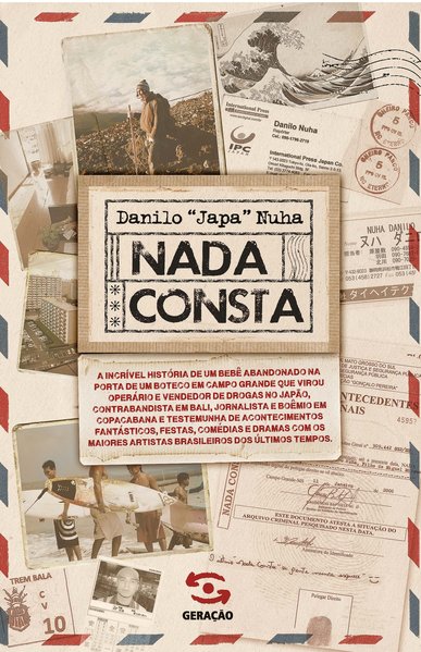 Capa do livro Nada Consta