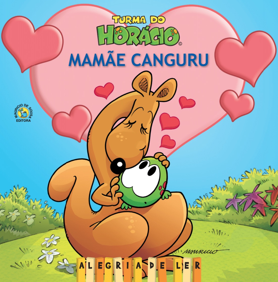 Capa do livro: Turma do Horácio: Mamãe Canguru