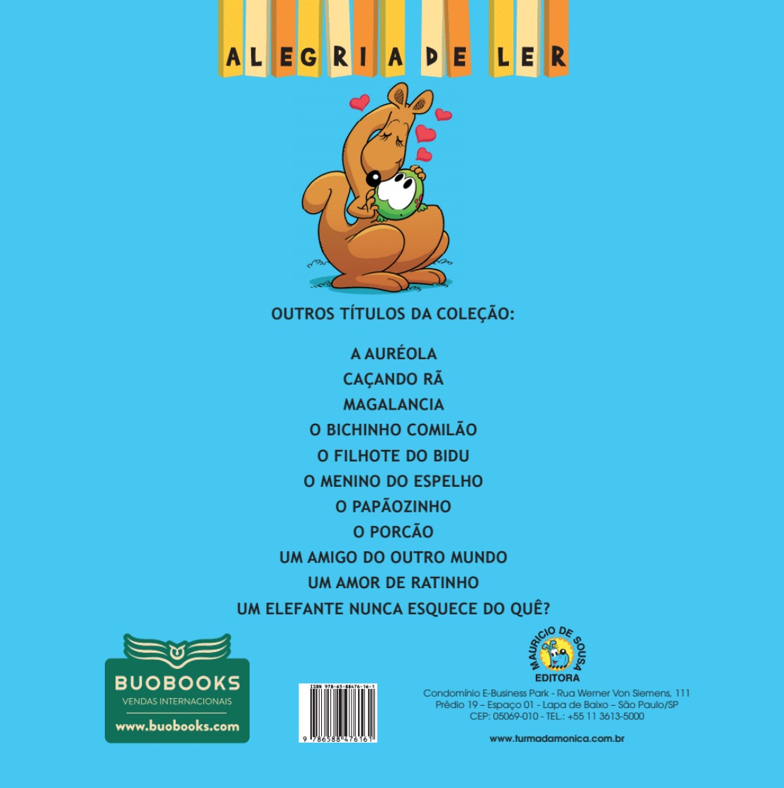 Capa do livro: Turma do Horácio: Mamãe Canguru