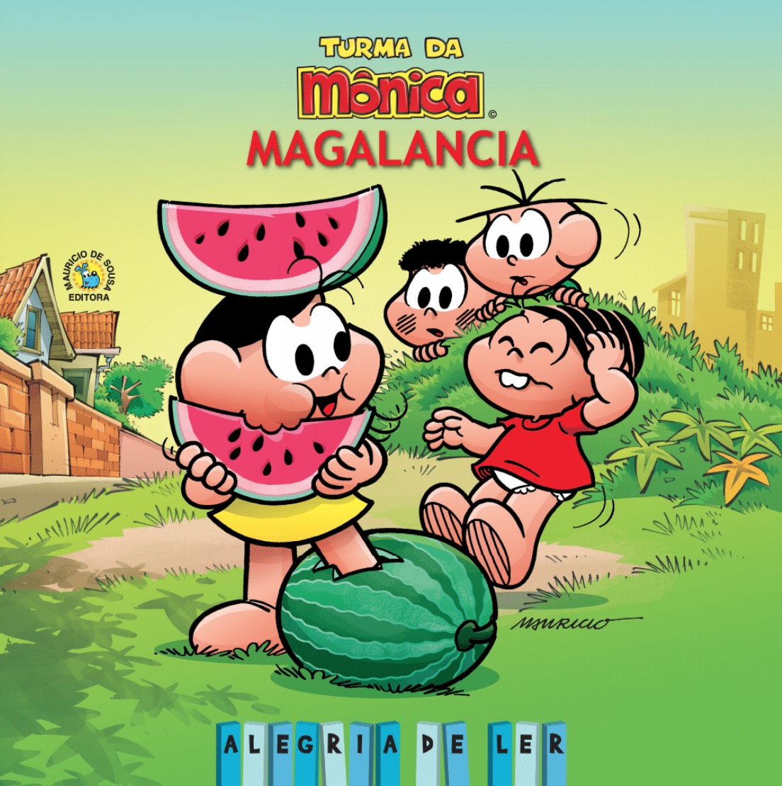 Capa do livro Turma da Mônica: Magalancia