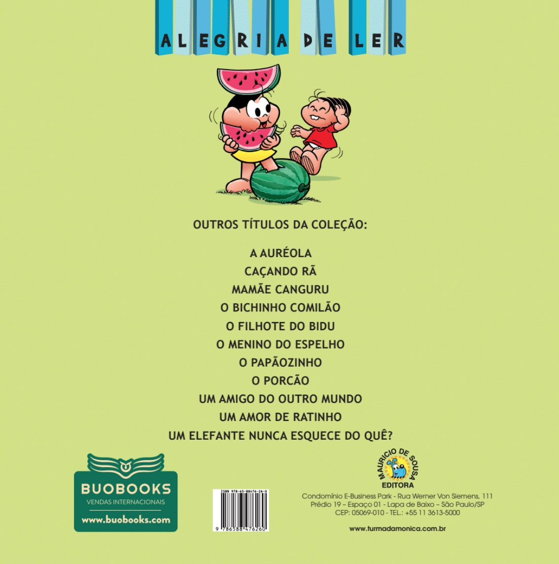 Capa do livro Turma da Mônica: Magalancia