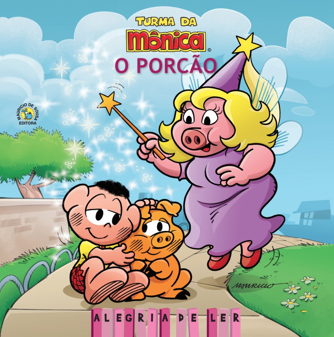 Capa do livro - O Porcão