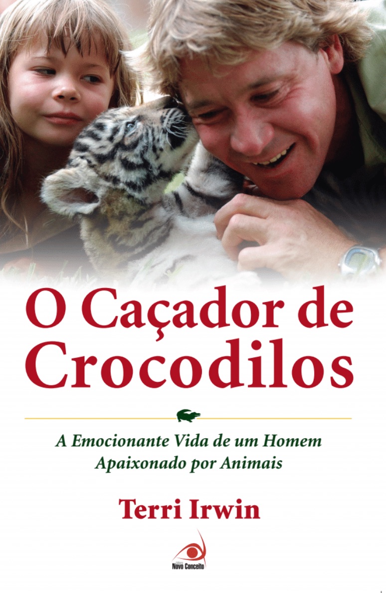 Capa do livro O caçador de crocodilos