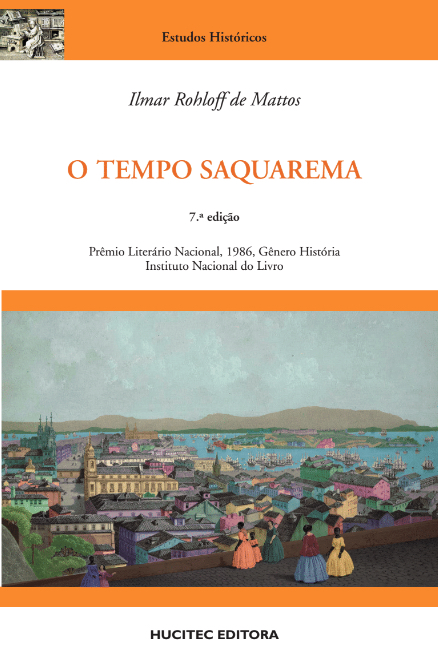Capa do livro O tempo Saquarema- a formação do Estado Imperial