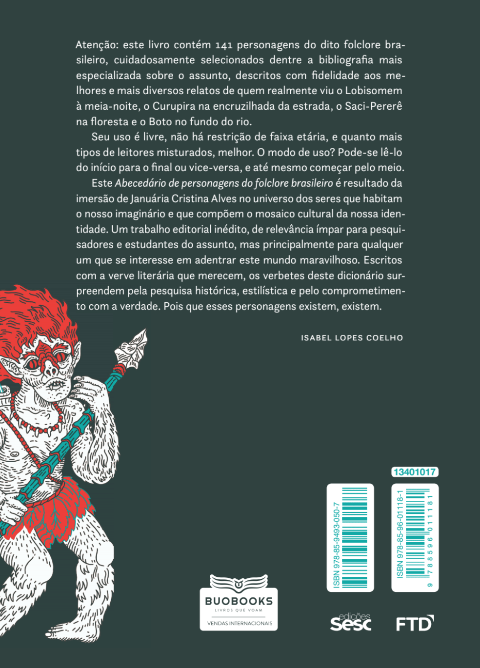 Abecedário de personagens do folclore brasileiro