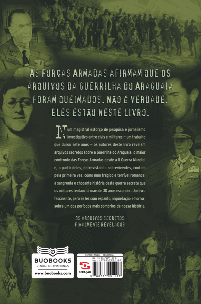 Capa do livro Operação Araguaia