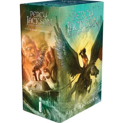 Box Percy Jackson e os olimpianos - capa nova