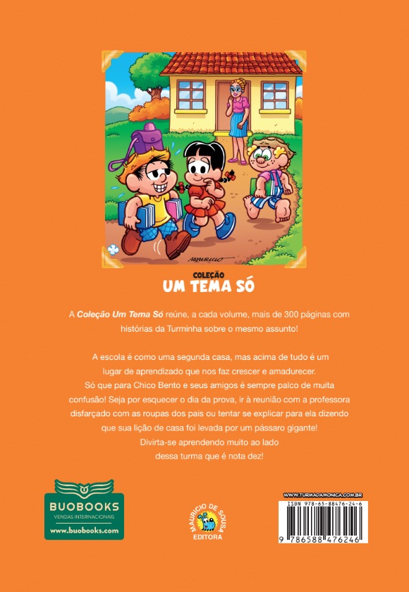 Coleção Um Tema Só - Chico Bento- escolas — HQ