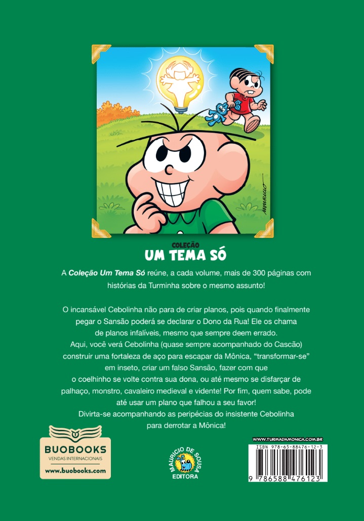 Coleção Um Tema Só - Cebolinha: Planos Infalíveis