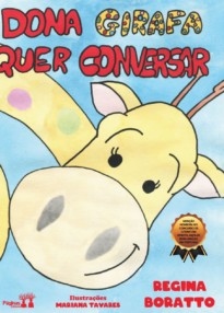 Dona girafa quer conversar