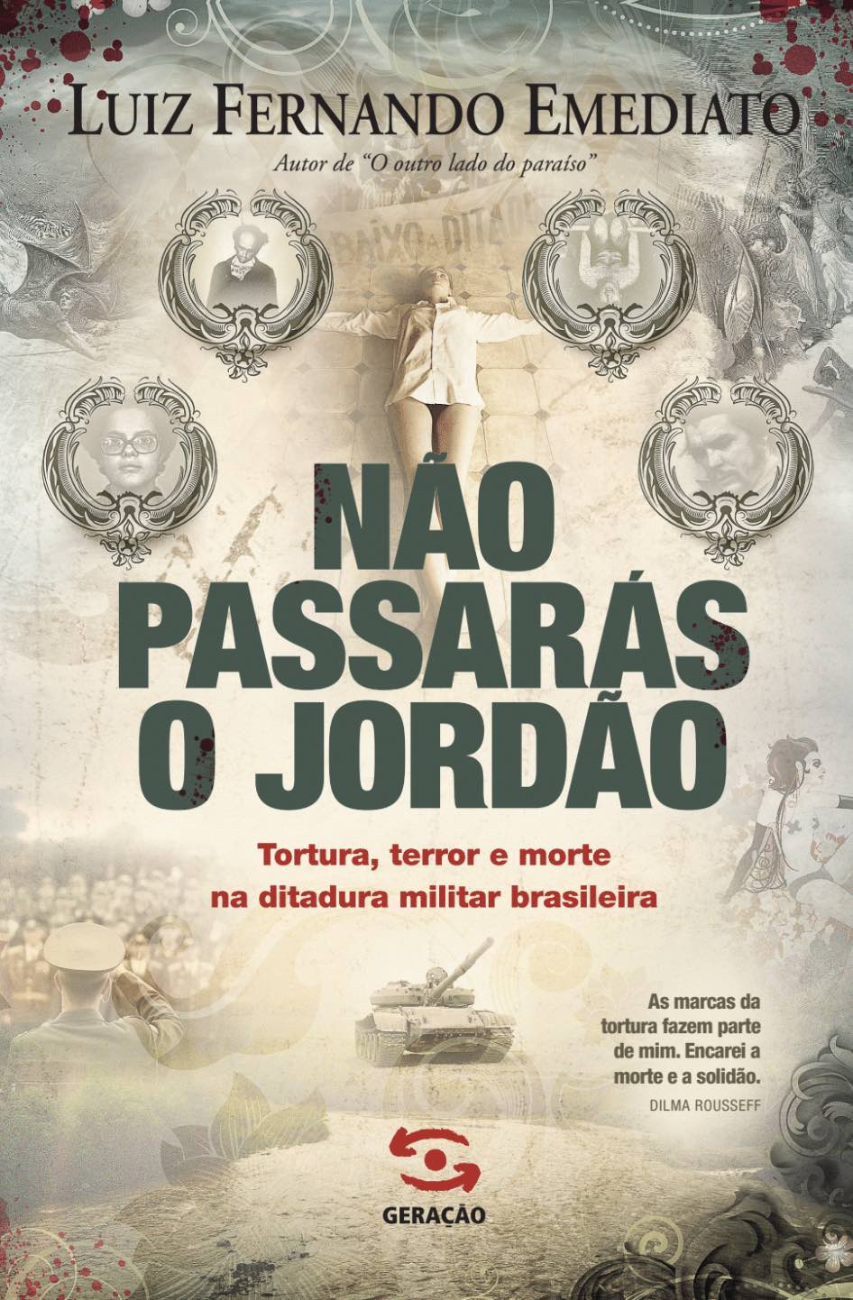 CAPA DO LIVRO Não passarás o Jordão