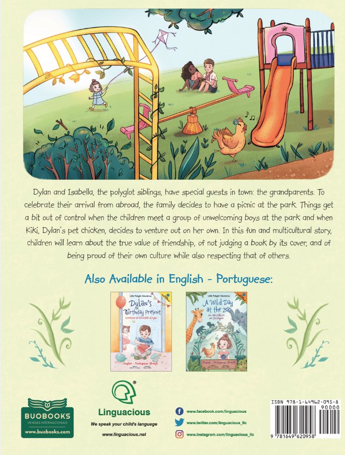 A Multicultural Picnic : Um Piquenique Multicultural- Edição Bilíngue em Português (Brasil) e Inglês.