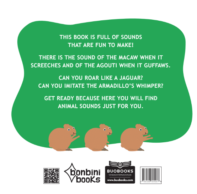 Animal Sounds - Brazilian Animals - English Edition - Buobooks .com