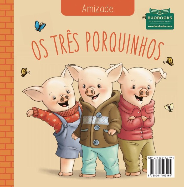 2 LIVROS EM UM- CLASSICOS DAS VIRTUDES BRANCA DE NEVE, OS TRÊS PORQUINHOS