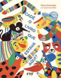 Cadê o livro que estava aqui?